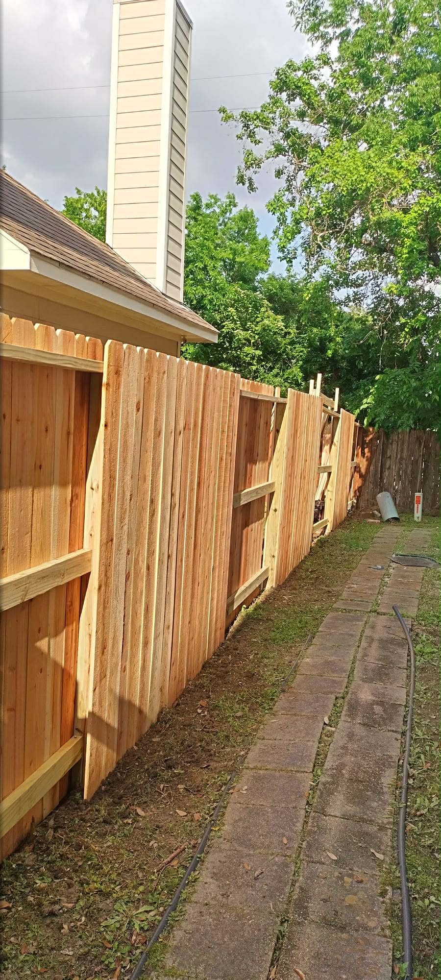Cedar Wood Privacy Fence