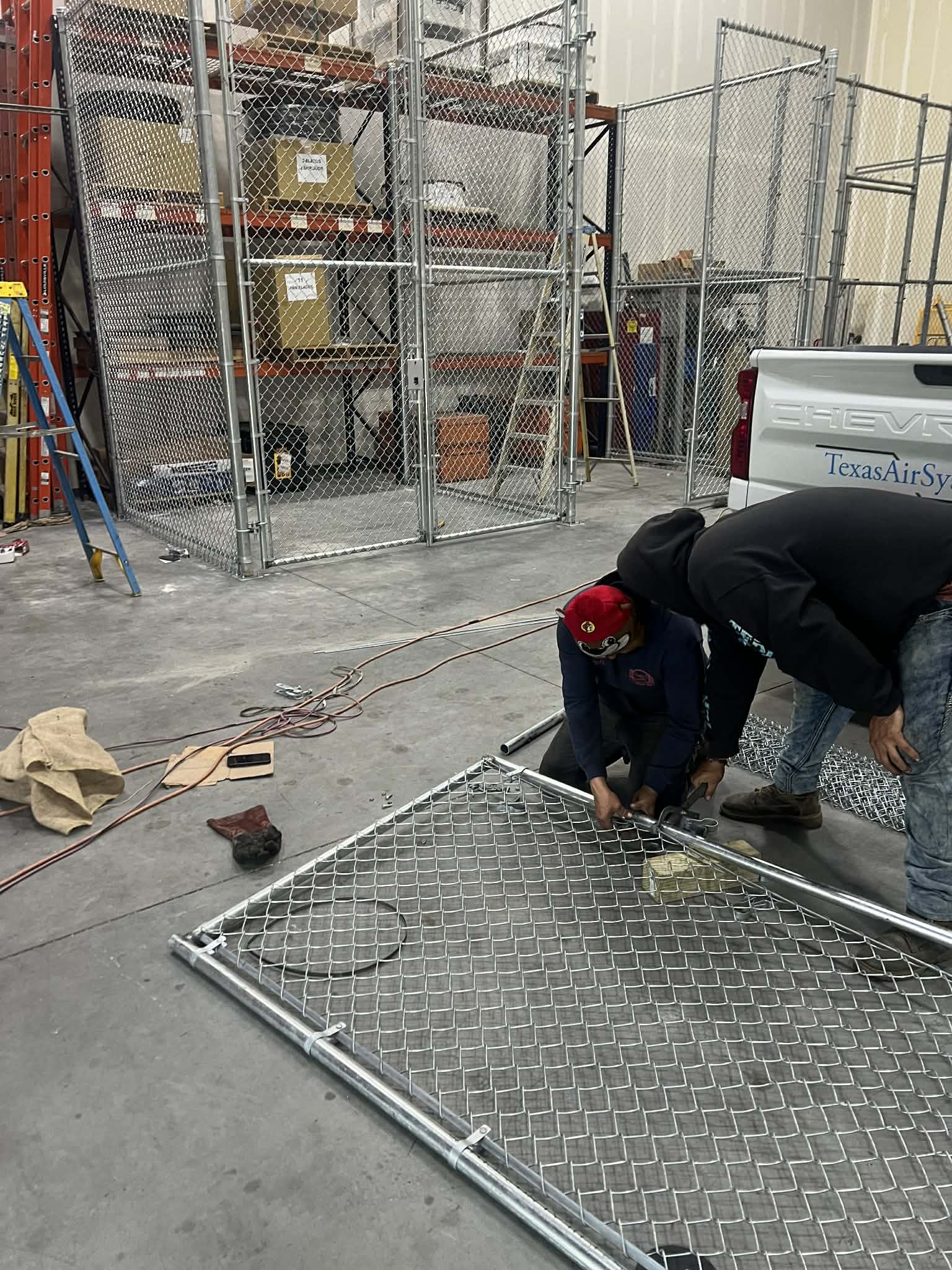 Chain-Link Fence Installation
