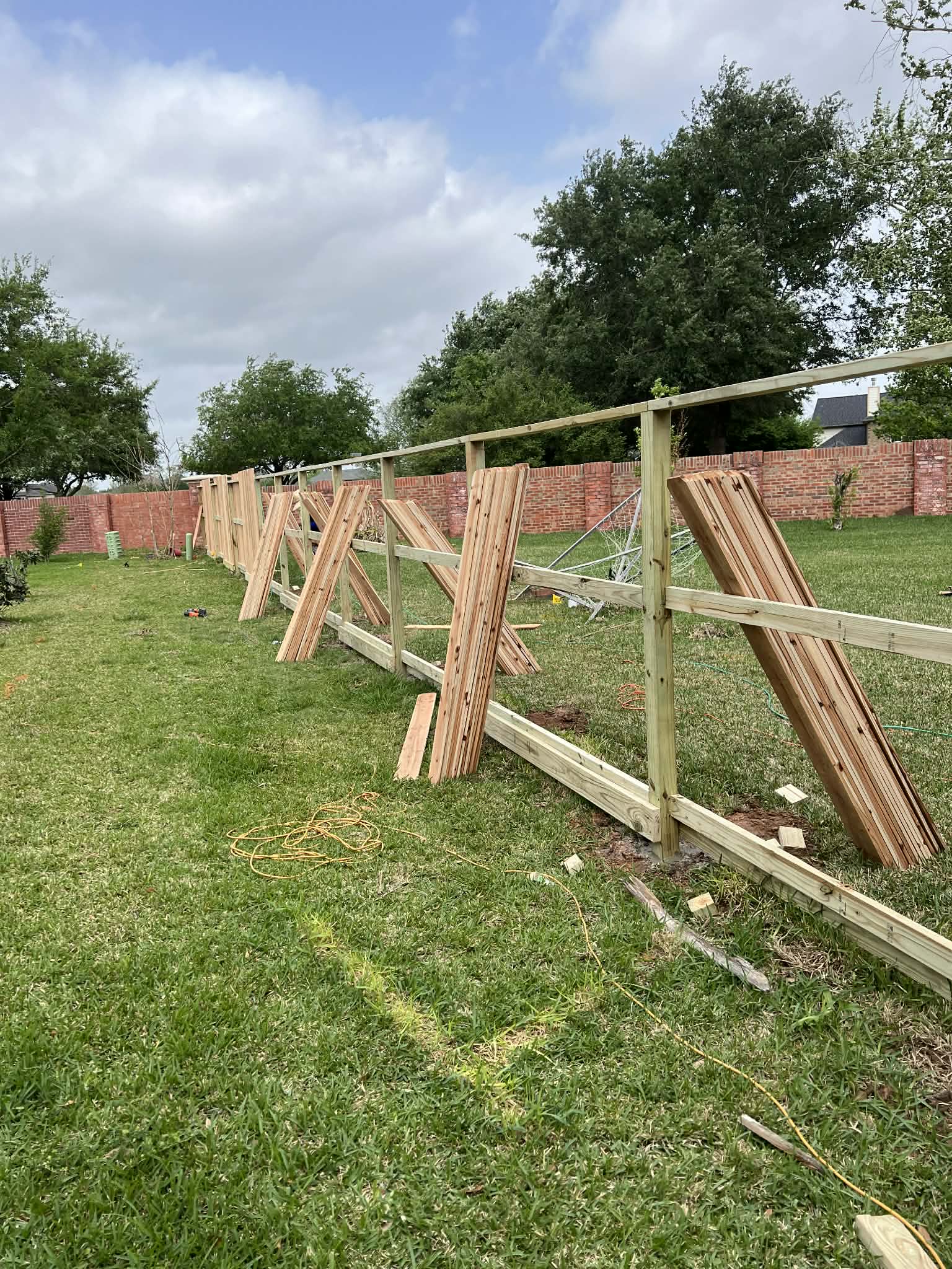 Large Commercial Fence – Frame