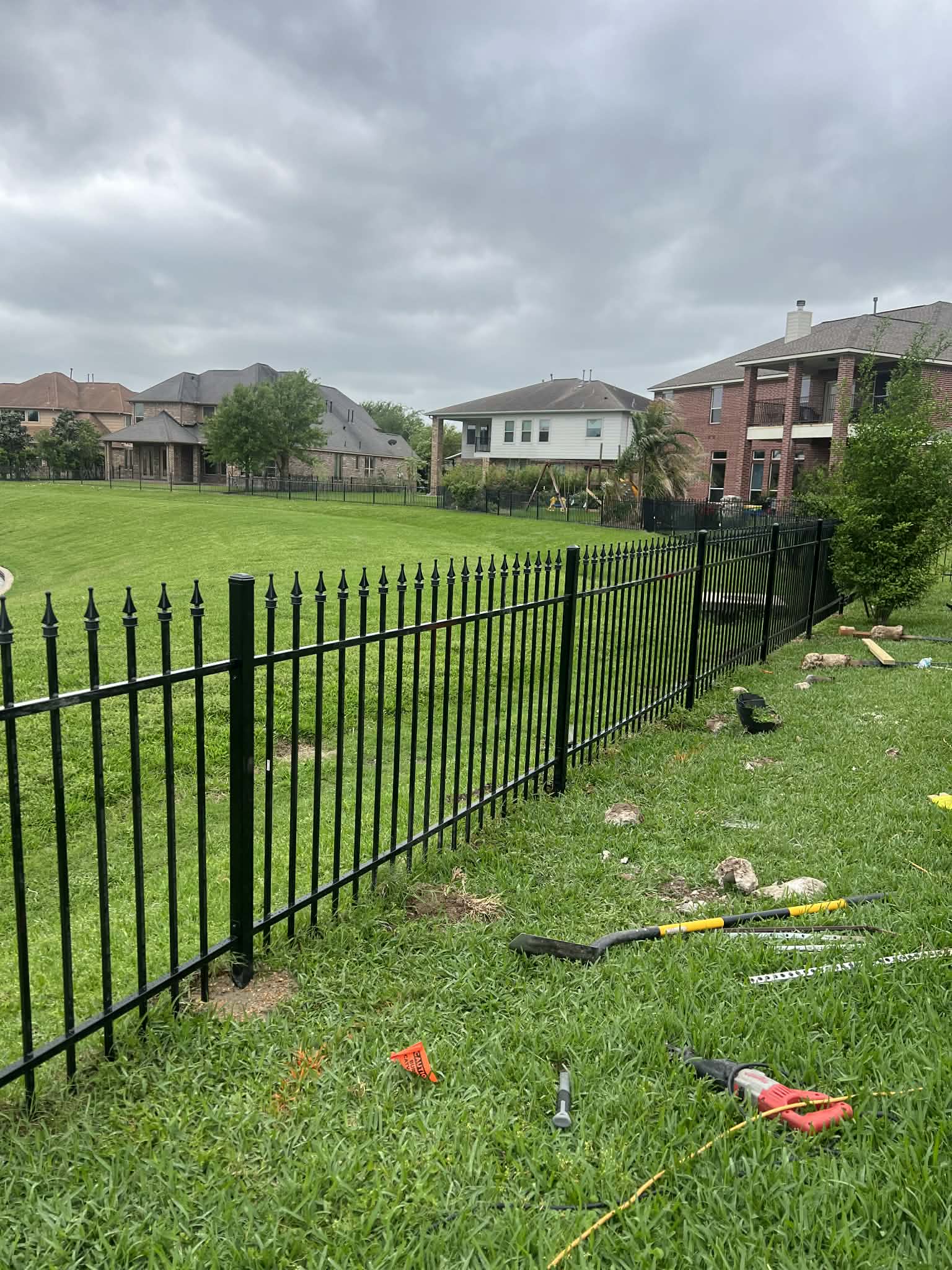 Ornamental Iron Fence