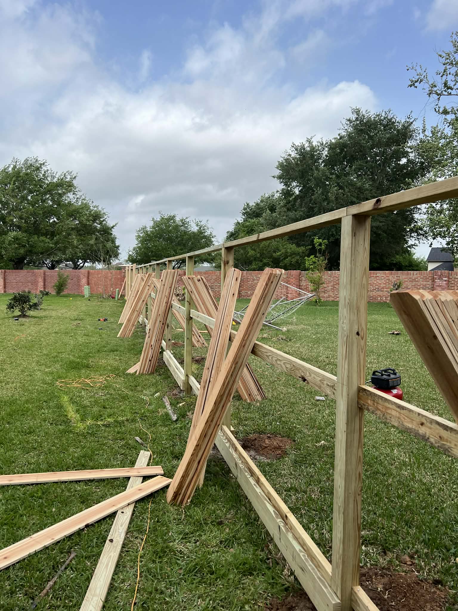 Tall Privacy Fence